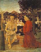 Saint Jerome and a Donor Piero della Francesca